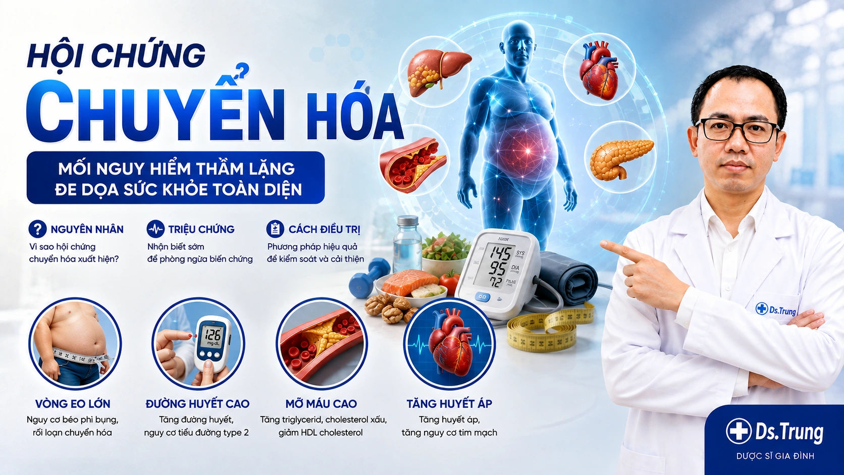 Hội chứng chuyển hóa là gì? Tiêu chuẩn chẩn đoán