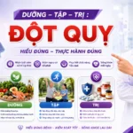 DƯỠNG – TẬP – TRỊ: Bệnh Đột quỵ hiểu đúng, thực hành đúng
